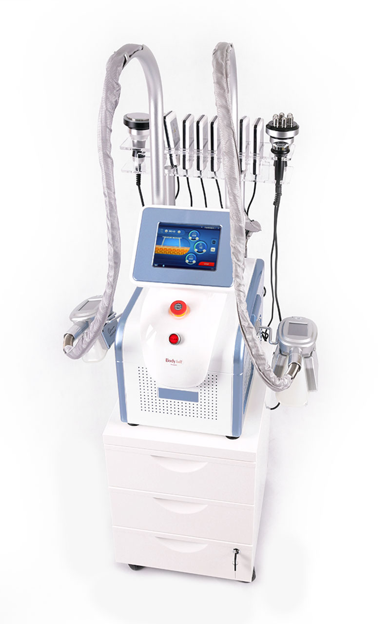 Kriolipoliza M-6 lipolaser liposukcja RF kriolipoliza